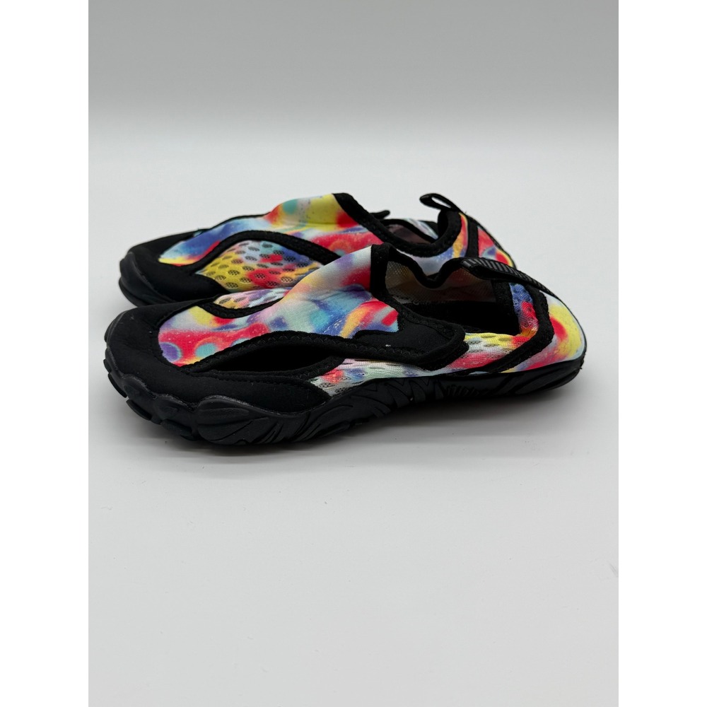 Kids Tie Dye Water‎ Shoes Aqua Socks Slip On Beach Pool Swim Shoes Multicolor 13
